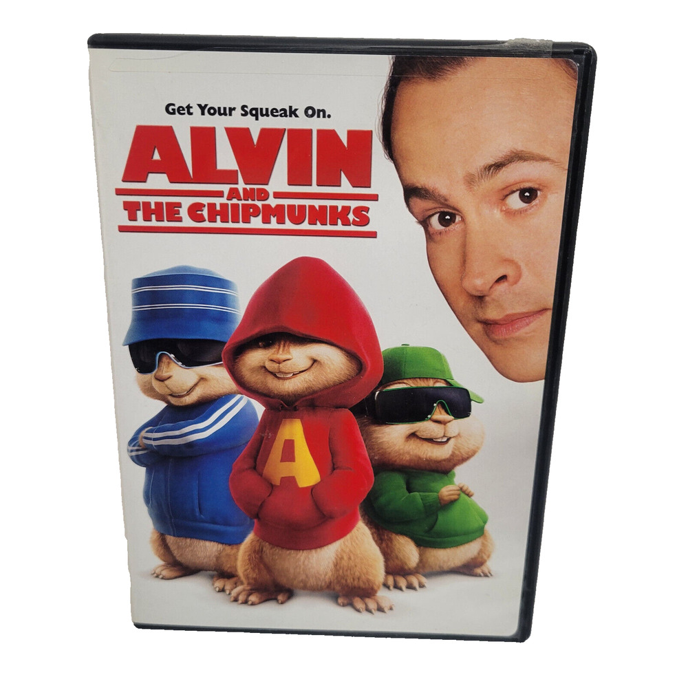 Alvin and the Chipmunks (DVD, 2008, Widescreen) – Family Comedy, Tested